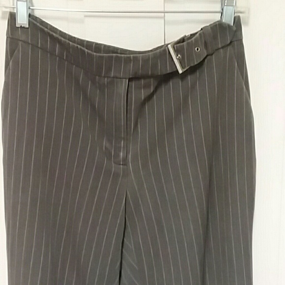 Pinned strip grey/white trousers - Picture 1 of 4